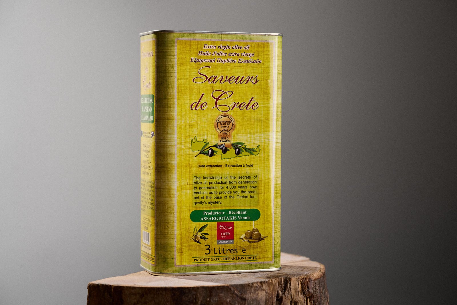 Huile d&rsquo;Olive 3l