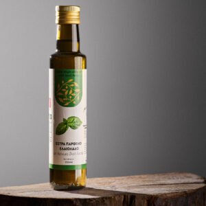 Huile d'olive basilic 250ml